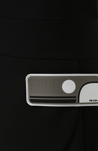 Приталенное шерстяное мини-платье без рукавов PRADA, арт. P35Z4-1P8E-F0700, фото 5