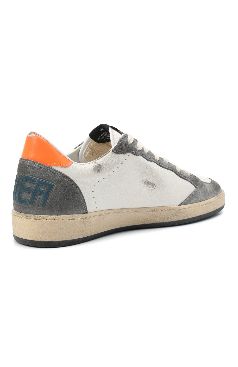Кожаные кеды ball star GOLDEN GOOSE DELUXE BRAND, арт. GMF00117.F000386, фото 4