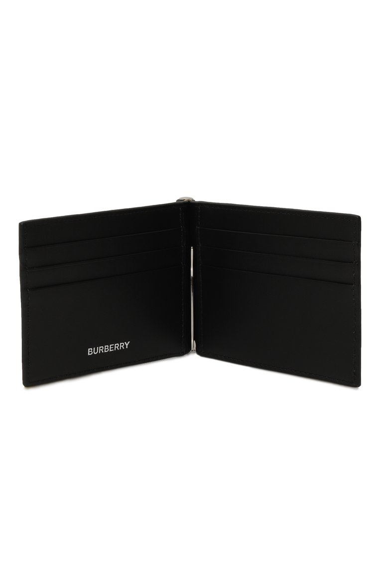 Мужской зажим для купюр BURBERRY бежевого цвета, арт. 8069809 | Фото 3 (Нос: Не проставлено; М�атериал сплава: Проставлено; Материал: Синтетический материал)