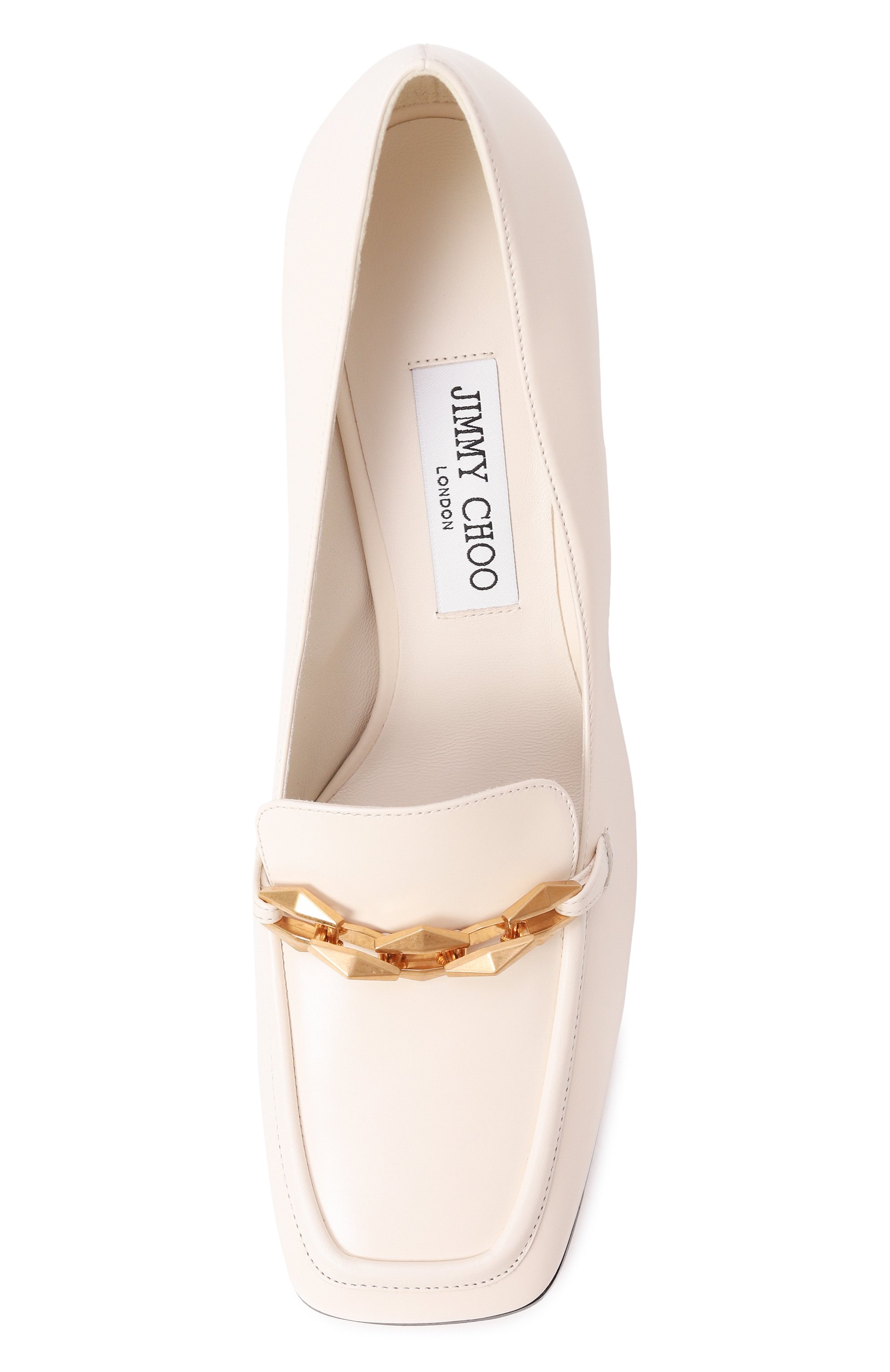 Кожаные туфли diamond tilda 85 JIMMY CHOO, арт. DIAM0ND TILDA 85, фото 6