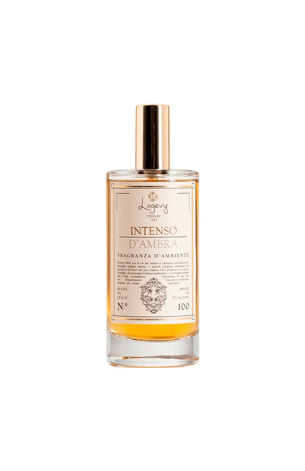 Экоспрей для дома intenso d’ambra / "магия амбры" (100ml) LOGEVY FIRENZE 1965 бесцветного цвета по цене 8000 руб., арт. 8050519370998, фото 1 Экоспрей для дома intenso d’ambra / "магия амбры" (100ml) LOGEVY FIRENZE 1965, арт. 8050519370998, фото 1