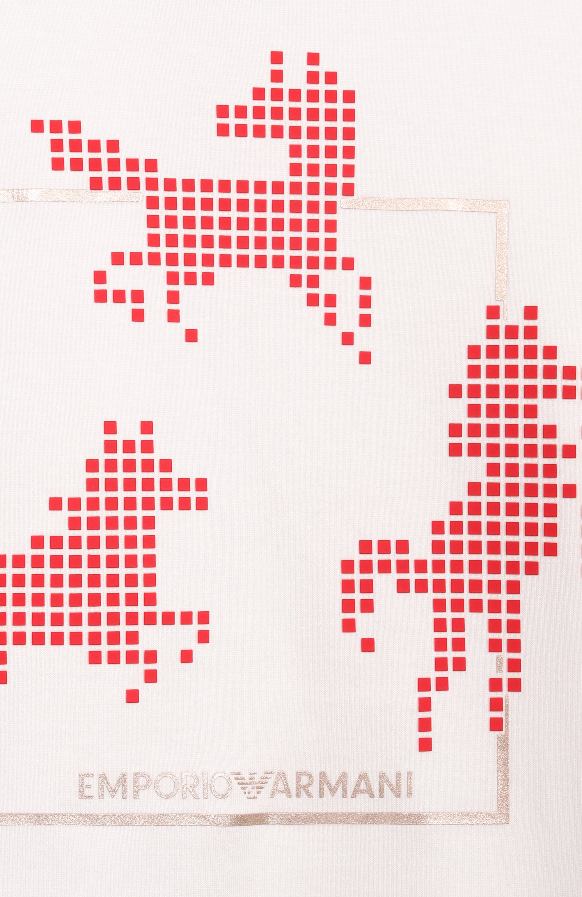 Футболка из лиоцелла и хлопка EMPORIO ARMANI, арт. EB000911/AF10127, фото 3