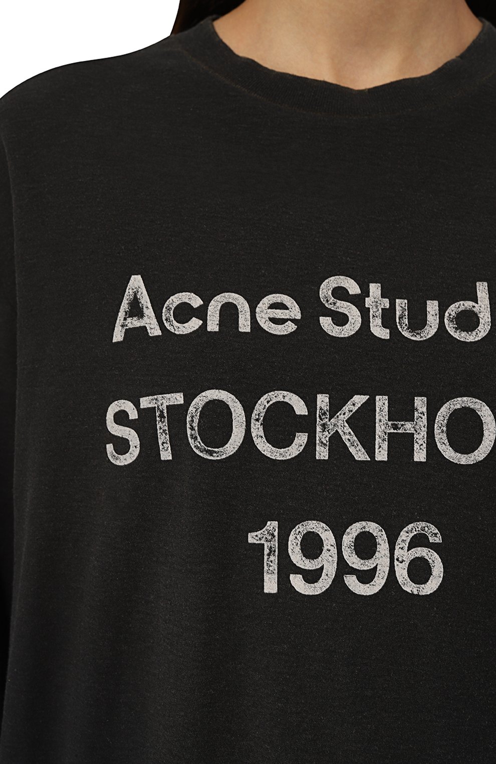 Хлопковый лонгслив ACNE STUDIOS, арт. FN-UX-TSHI000016/CL0197, фото 5