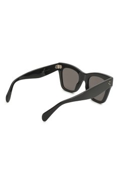 Женские солнцезащитные очки CELINE EYEWEAR черного цвета, арт. 4004IS | Фото 3 (Регион�альные ограничения белый список (Axapta Mercury): Не проставлено; Нос: Не проставлено; Материал: Пластик; Тип очков: С/з; Очки форма: Квадратные; Оптика Гендер: оптика-женское)