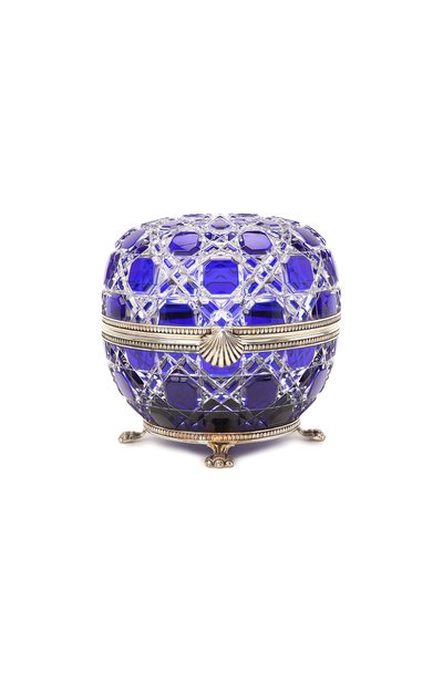 Шкатулка хрустальная с посеребрением TSAR, арт. 74-0735515B, фото 1