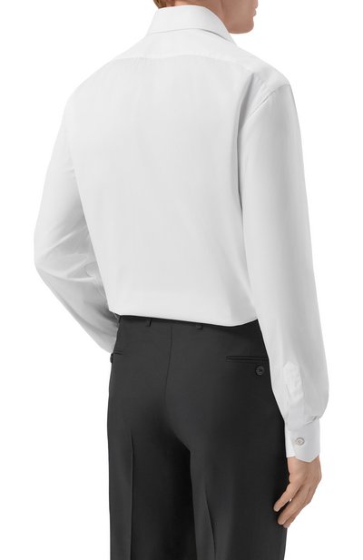 Хлопковая сорочка KITON, арт. UCIH08088, фото 4