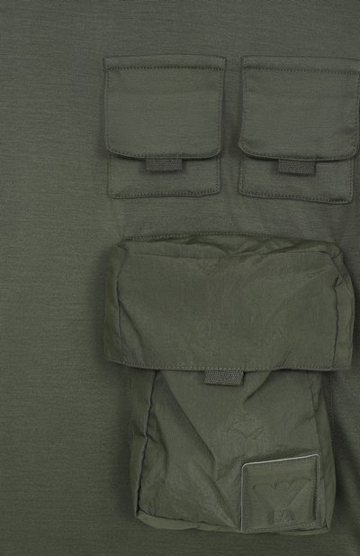 Хлопковая футболка EMPORIO ARMANI, арт. EB000944/AF10127, фото 3