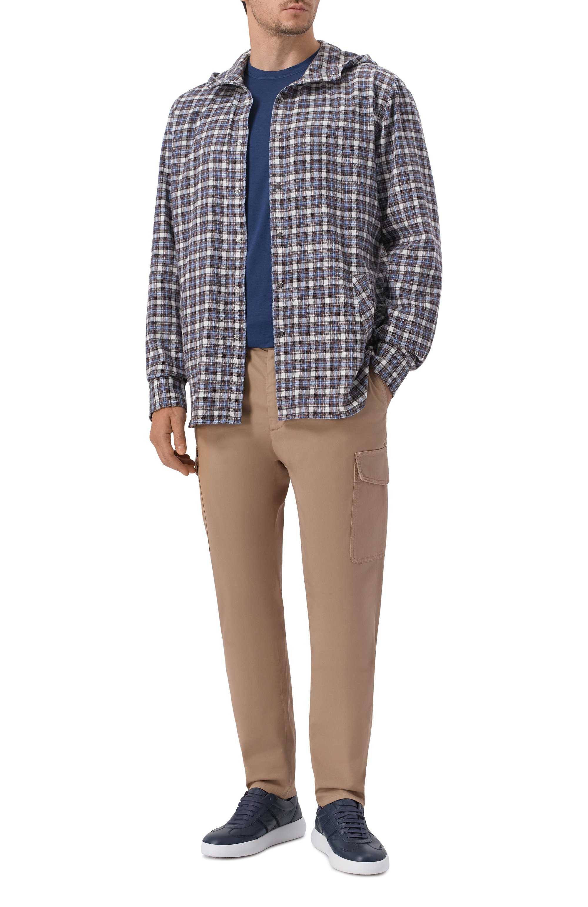 Футболка из хлопка и кашемира KITON, арт. UMK0872, фото 2