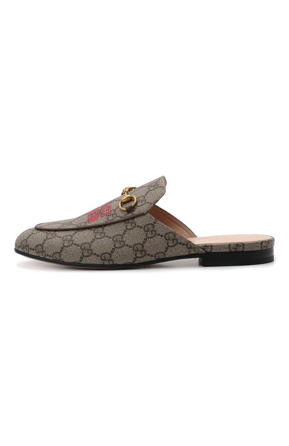 Комбинированные сабо tiger gg princetown GUCCI, арт. 687841/UTG10, фото 4