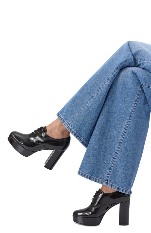 Лакированные ботильоны Vicky 100 Gianvito Rossi G25323.70RIC.NUINER0 Чёрный  G25323.70RIC.NUINER0 Фото 2