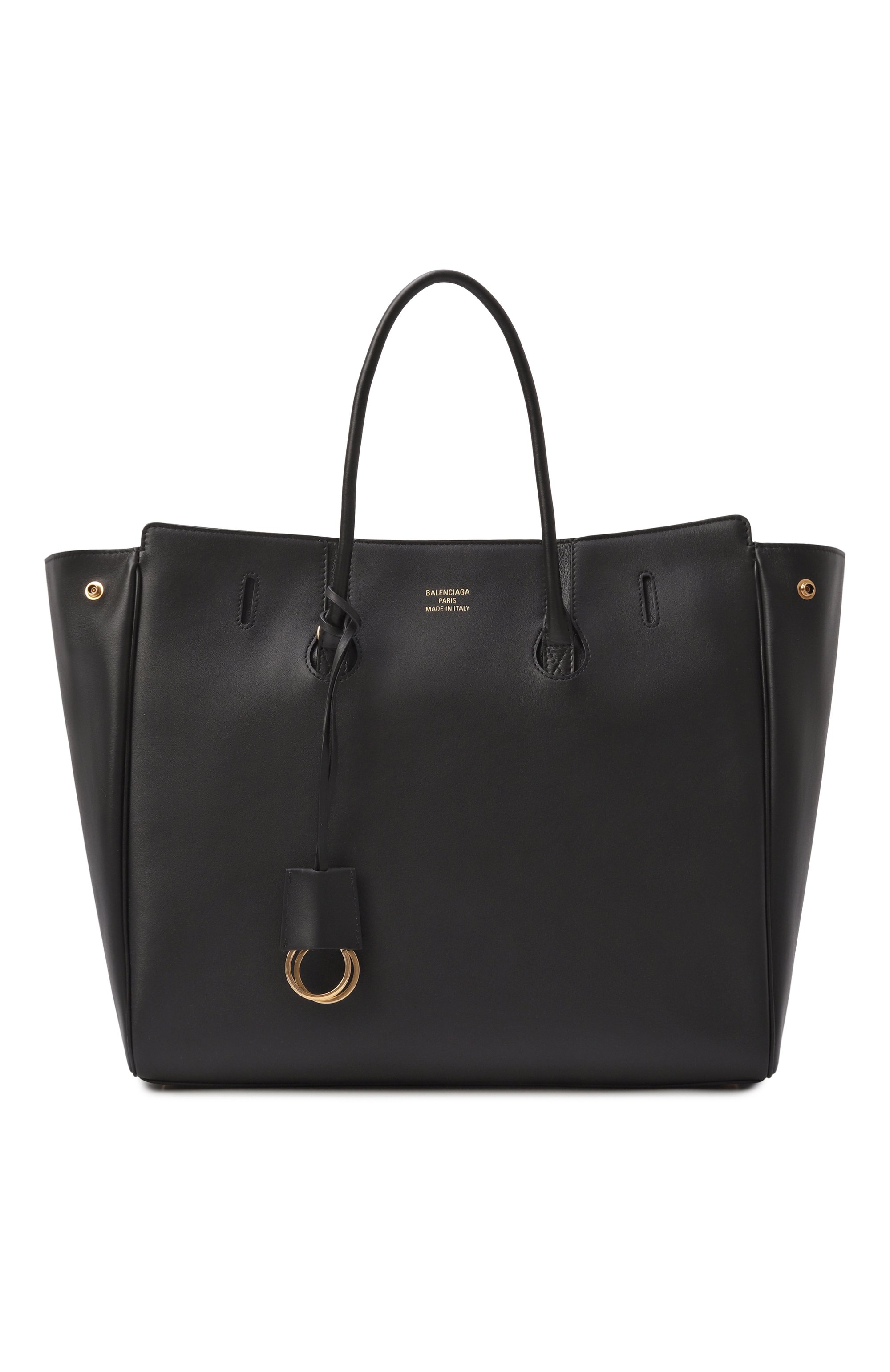 Сумка-тоут hampton medium BALENCIAGA черного цвета по цене 480000 руб., арт. 813354/2ABAV, фото 1 Сумка-тоут hampton medium BALENCIAGA, арт. 813354/2ABAV, фото 1