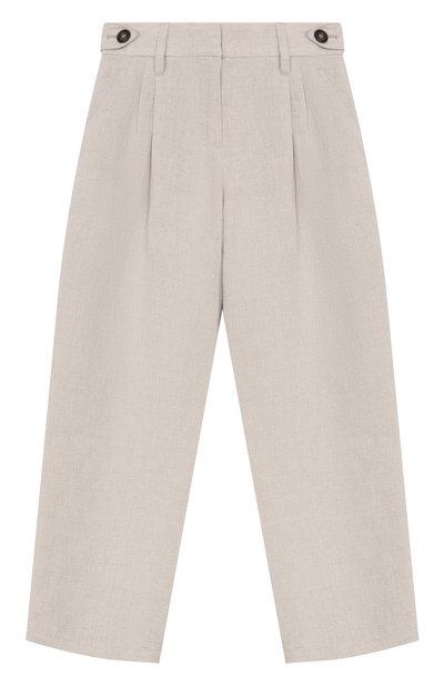 Льняные брюки BRUNELLO CUCINELLI, арт. BH547S284B