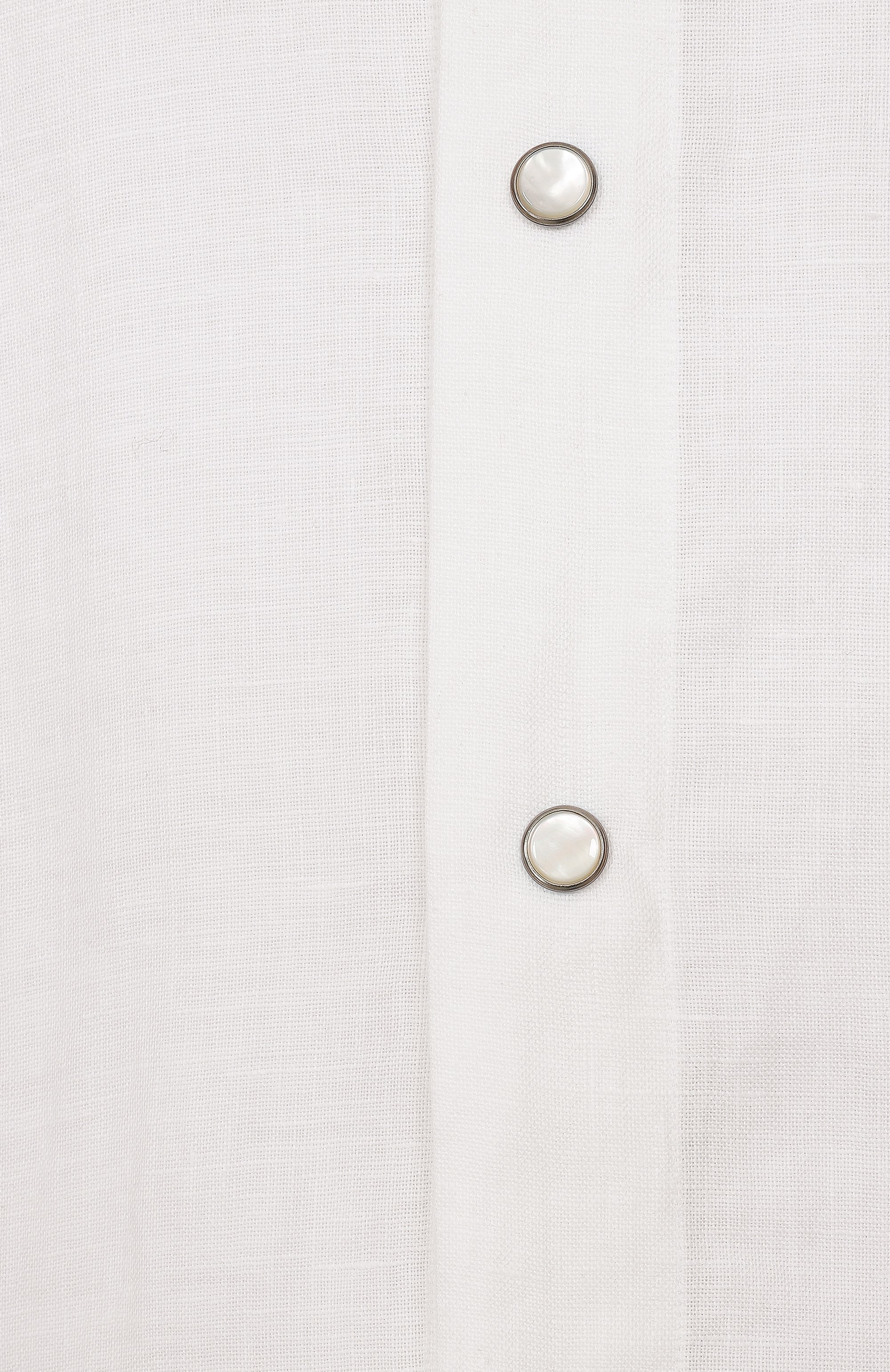 Льняная рубашка KITON, арт. UMCBUBAH0928601, фото 6