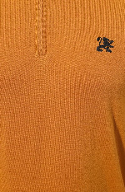 Поло из шерсти и шелка ZILLI, арт. KZP001M0230VBZ000, фото 5