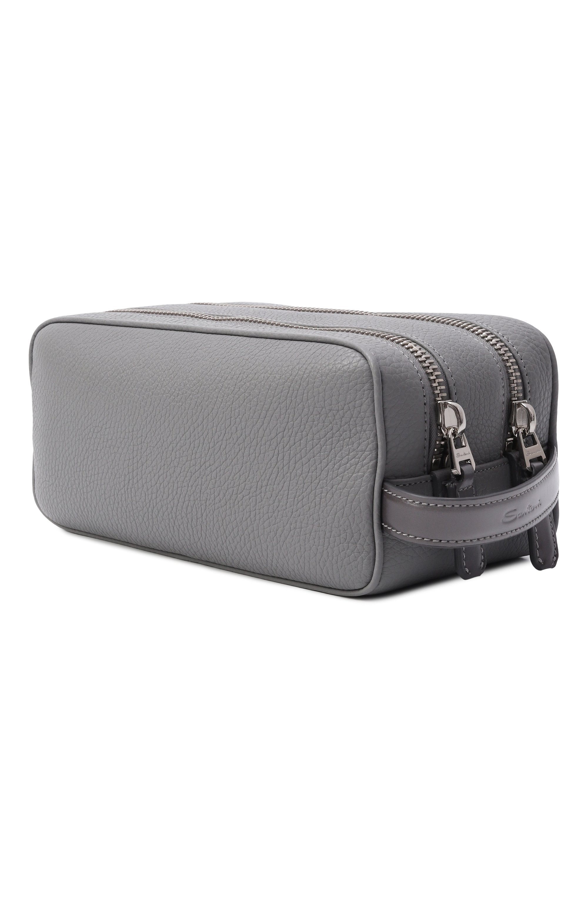 Несессер SANTONI серого цвета по цене 79950 руб., арт. UFPGA2772F0-AITB, фото 2 Несессер SANTONI, арт. UFPGA2772F0-AITB, фото 2