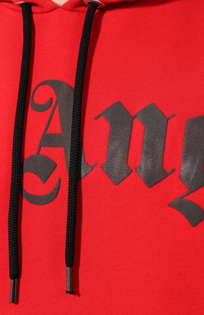 Хлопковое худи PALM ANGELS, арт. PMBB036R206360012010, фото 5