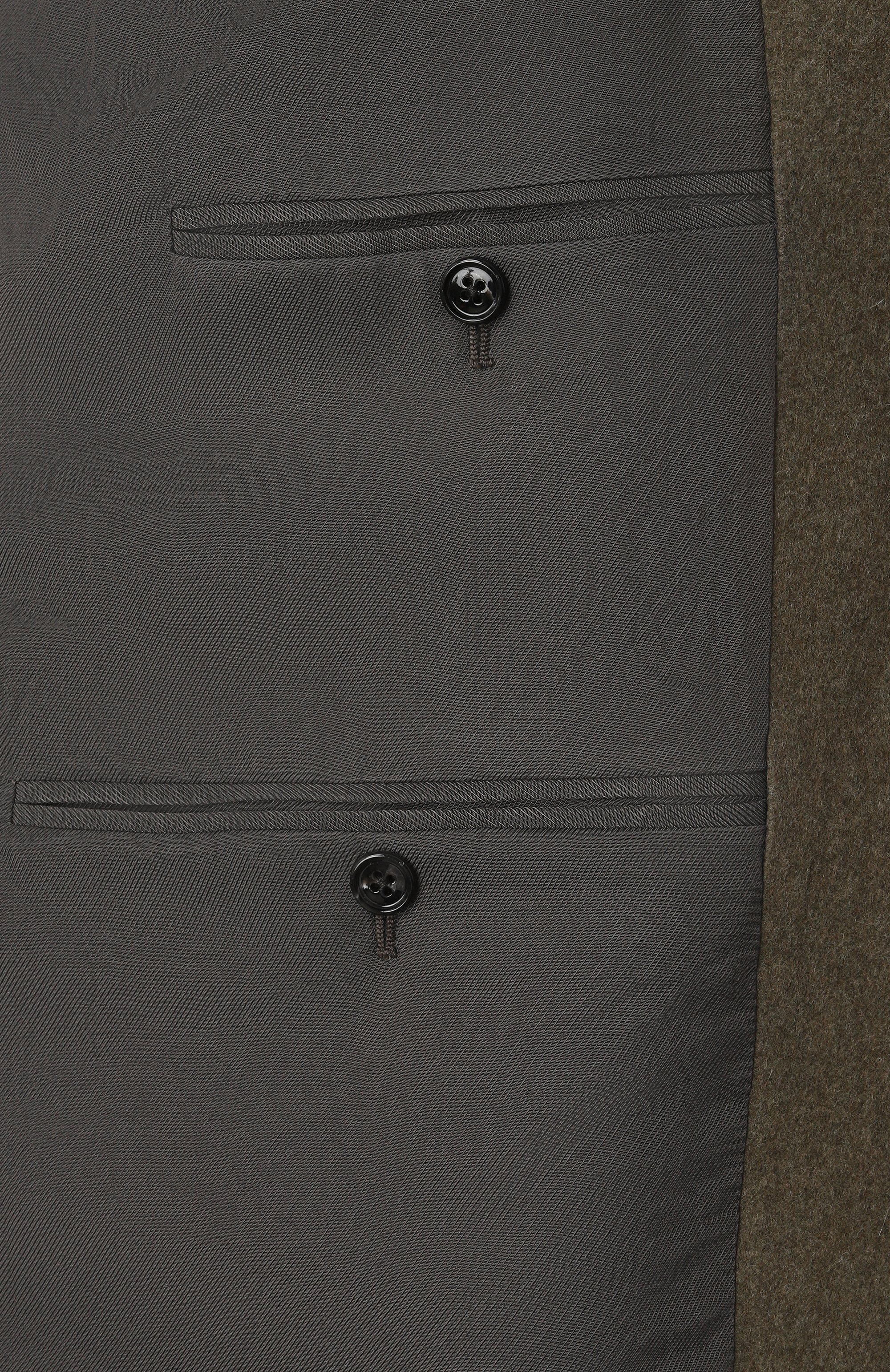 Шерстяное полупальто ANN DEMEULEMEESTER, арт. 2402-W-JA25-FA509-046, фото 7