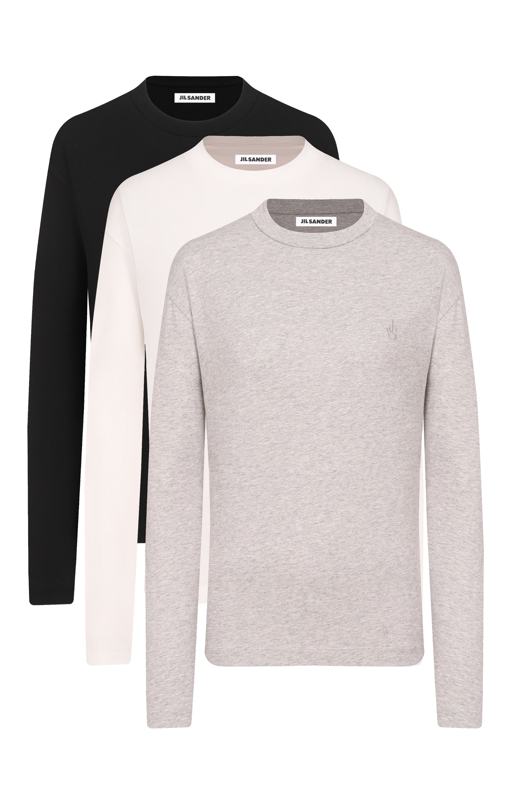 Комплект из трех лонгсливов JIL SANDER, арт. J02GC0162/JTN254, фото 1