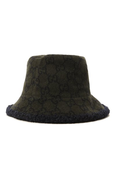 Панама из шерсти и вискозы off the grid GUCCI, арт. 604194 4HAMI, фото 3