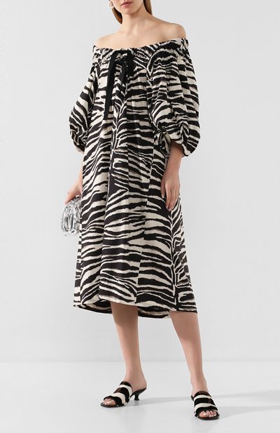 Хлопковое платье DRIES VAN NOTEN, арт. 201-11017-9005, фото 2