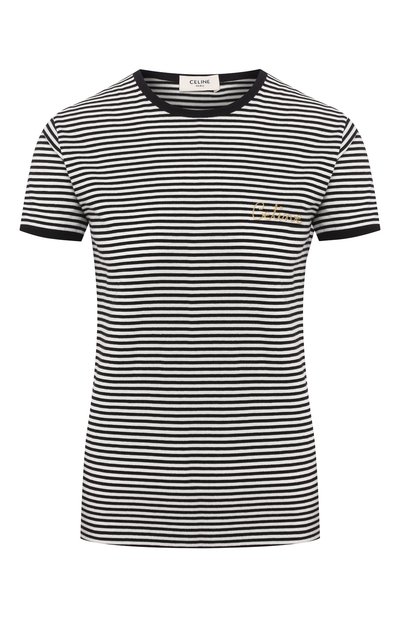Женская хлопковая футболка CELINE, арт. 2X346469F