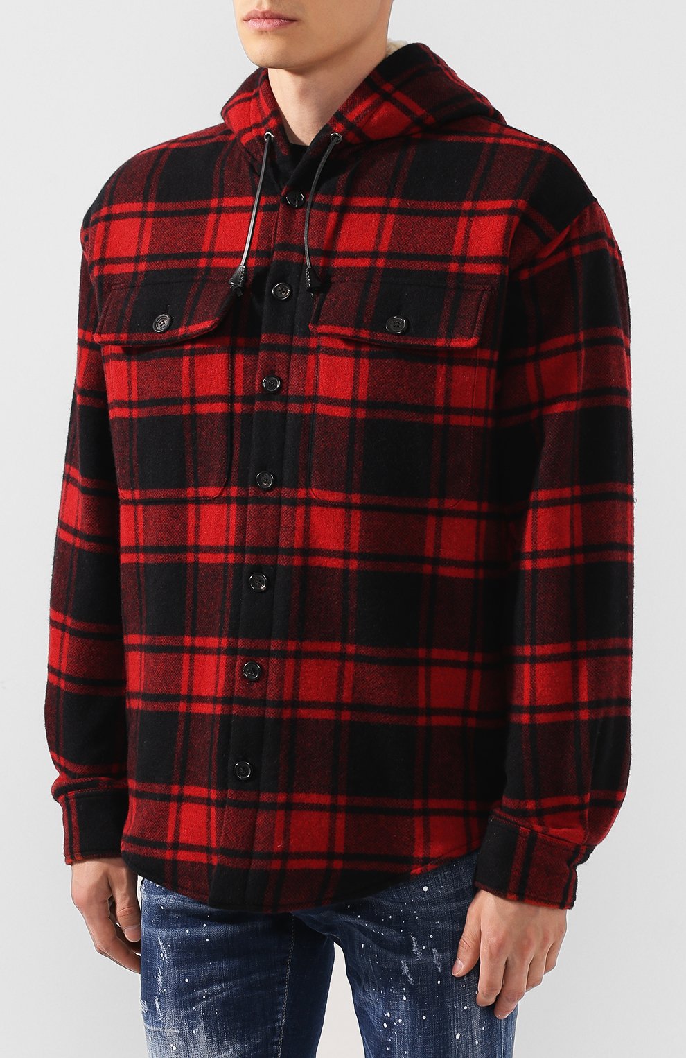 Шерстяная куртка DSQUARED2, арт. S74DM0268/S52056, фото 3