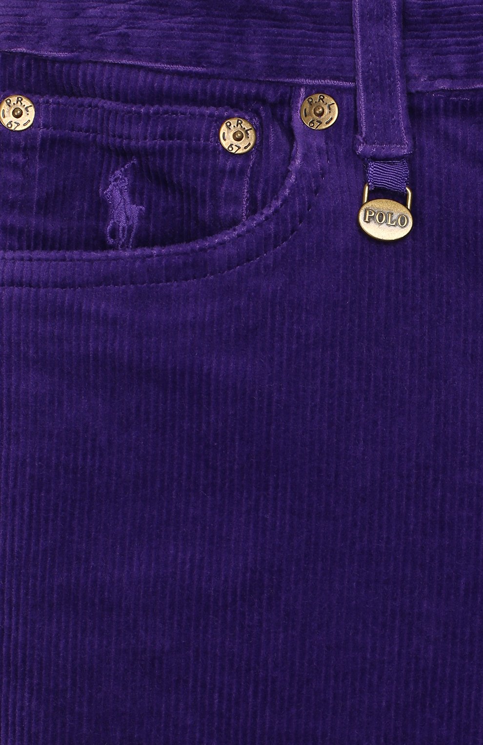 Вельветовые брюки POLO RALPH LAUREN фиолетового цвета по цене 9470 руб., арт. 312750891, фото 3 Вельветовые брюки POLO RALPH LAUREN, арт. 312750891, фото 3
