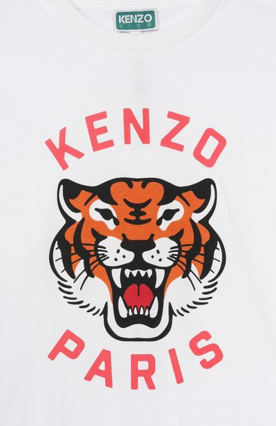 Хлопковая футболка KENZO, арт. K61676, фото 3