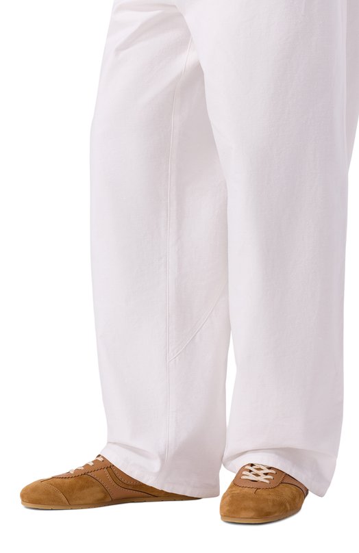 Замшевые кеды Dries Van Noten 021726-126-712 Коричневый  021726-126-712 Фото 3