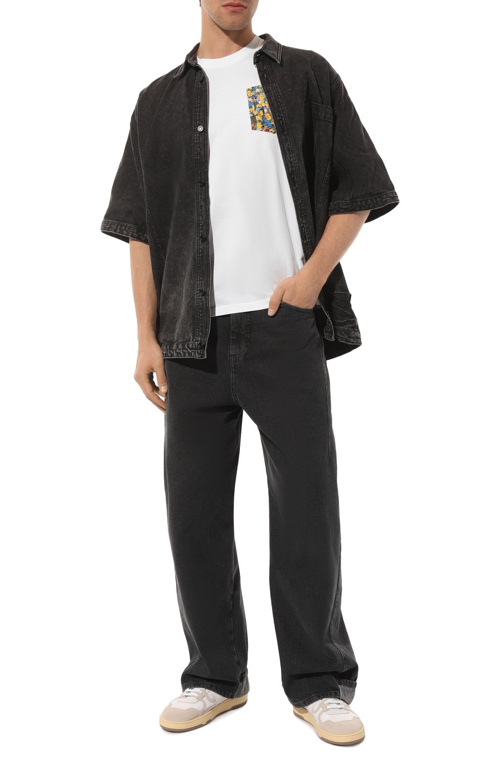 Хлопковая футболка MC2 SAINT BARTH белого цвета по цене 8380 руб., арт. BLANCHE, фото 2 Хлопковая футболка MC2 SAINT BARTH, арт. BLANCHE, фото 2