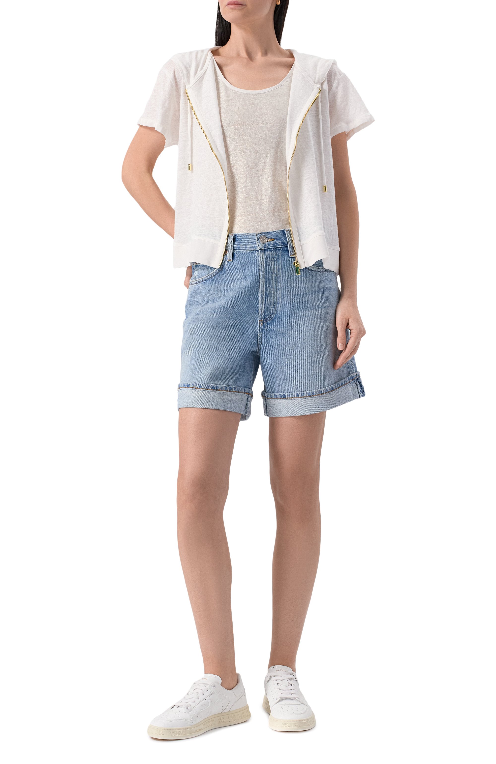 Комбинированный топ MAX AND MOI, арт. E25TANNA, фото 2