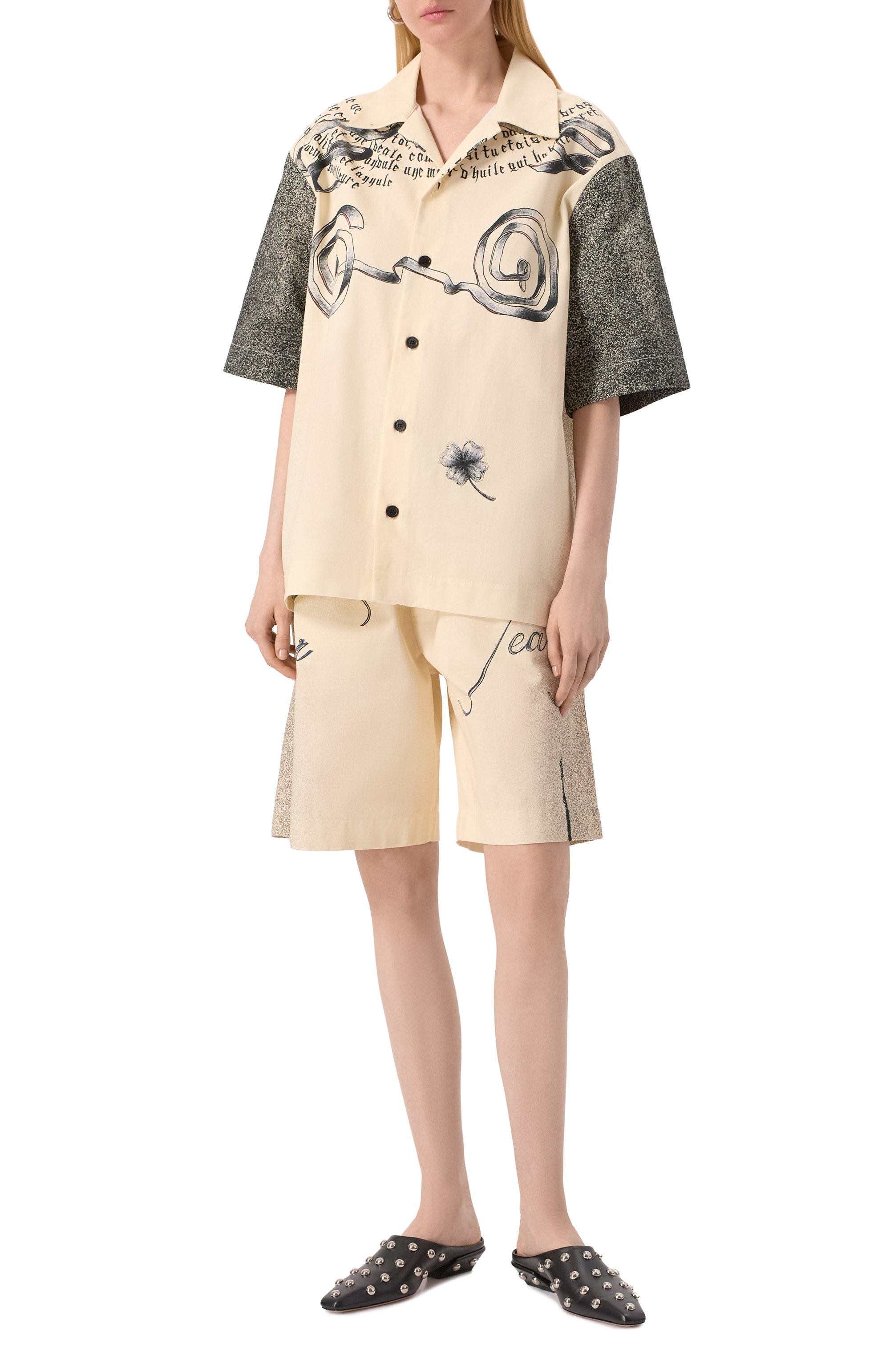 Хлопковая рубашка JEAN PAUL GAULTIER, арт. 25/34-U-CH098-D504, фото 2