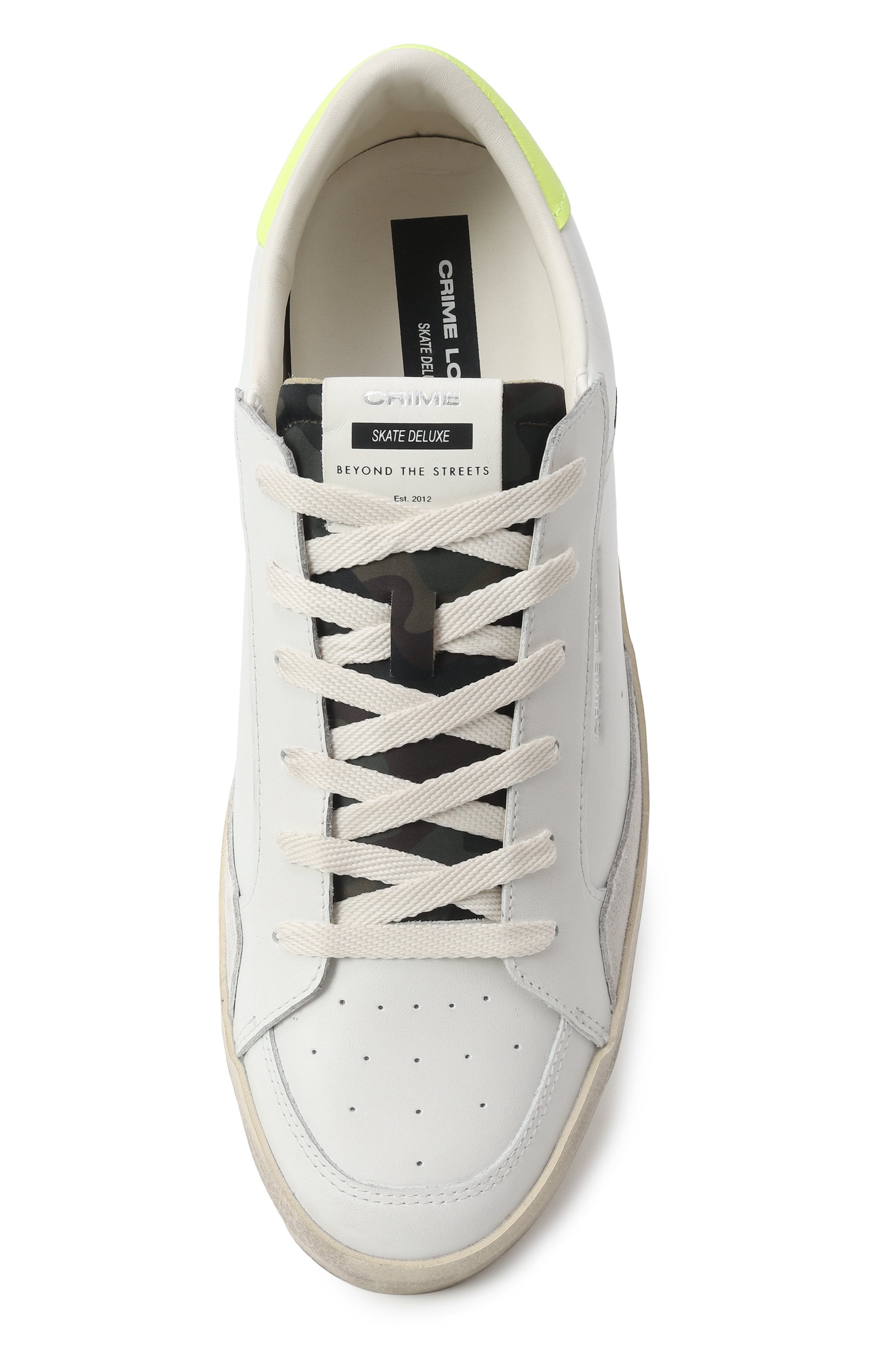 Кожаные кеды sk8 deluxe CRIME LONDON, арт. 14108PP7, фото 7