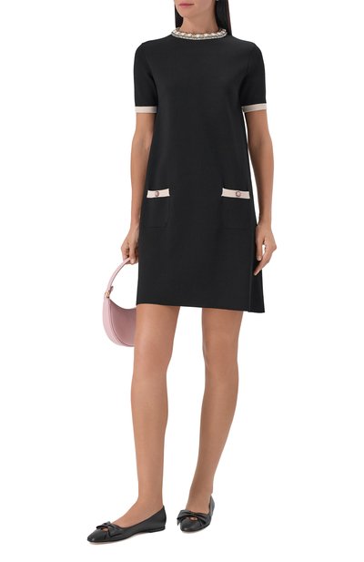 Кожаные балетки bowow VALENTINO, арт. 7W2S0MS0/DDT, фото 3