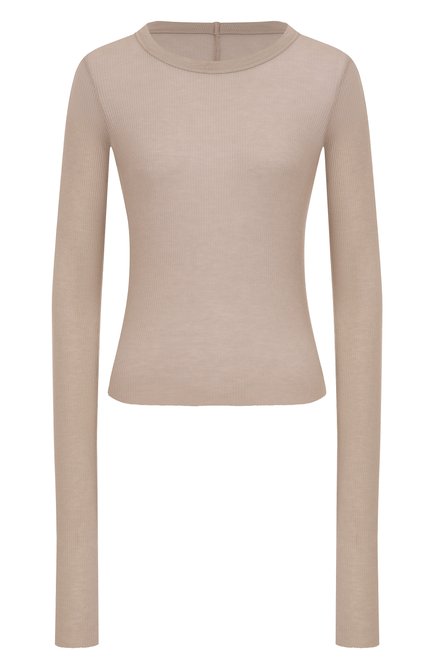 Женская лонгслив из вискозы и шелка RICK OWENS, арт. RP02E4209/RC