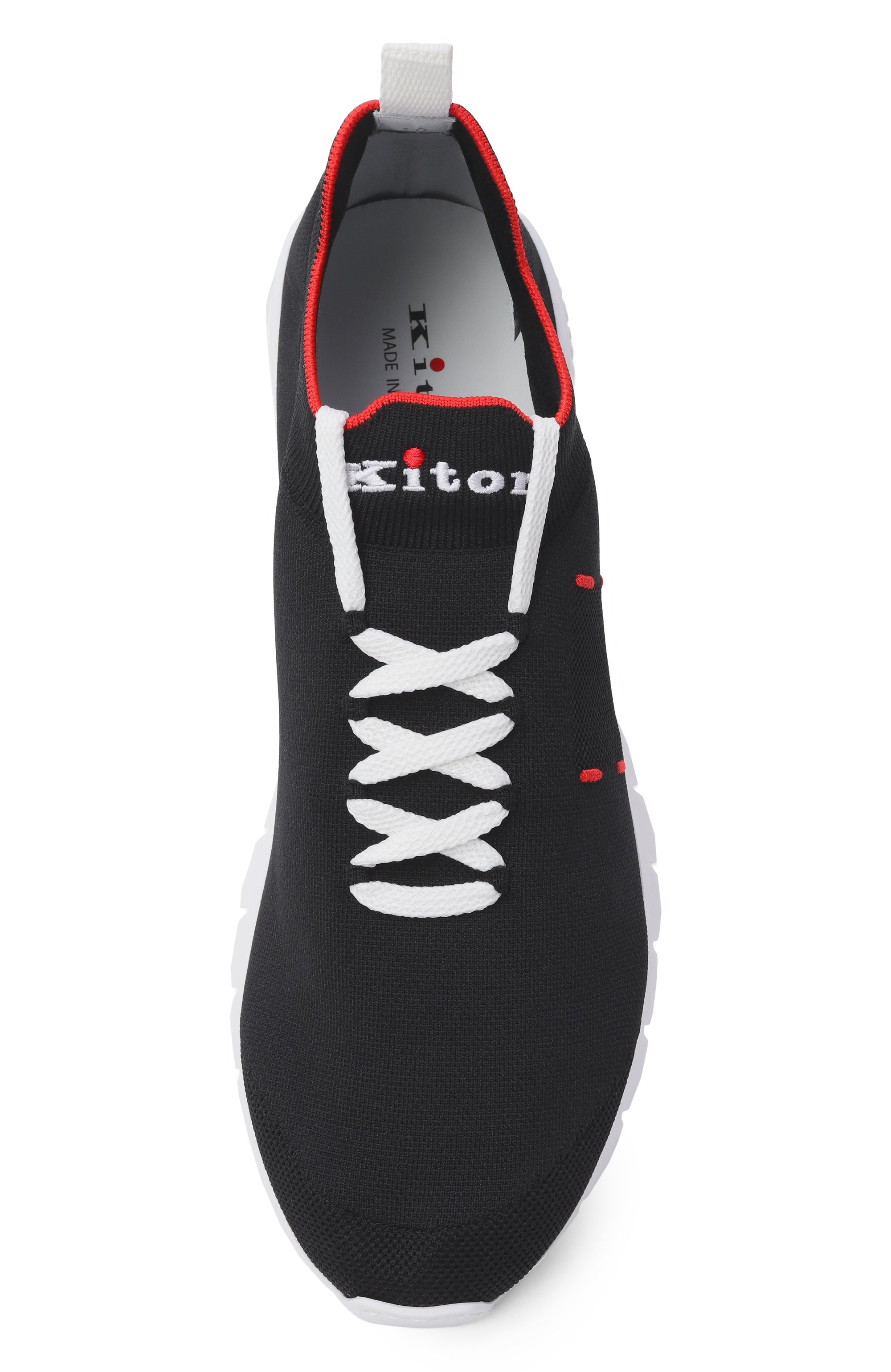 Текстильные кроссовки KITON, арт. USSA392N0136203, фото 6