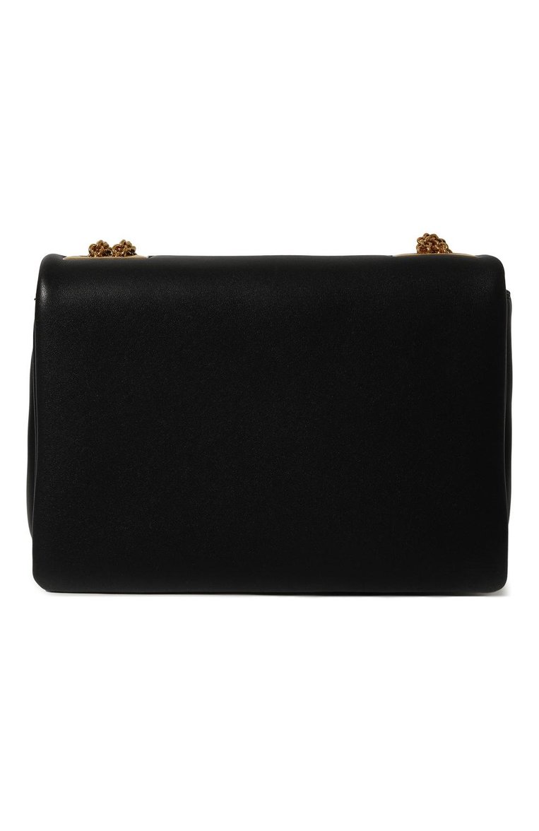 Женская сумка one stud small VALENTINO черного цвета, арт. 2W2B0K21HHX 098 | Фото 6 (Материал: Натуральная кожа; Ремень/цепочка: На ремешке; Размер: small)