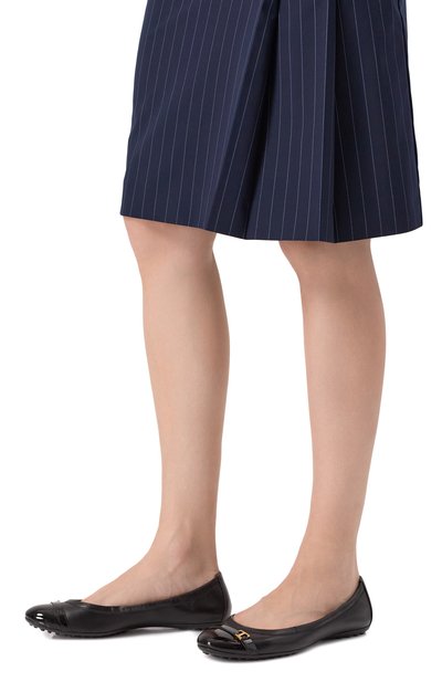 Кожаные балетки TOD’S, арт. XXW0HI0IF20/TD8, фото 3