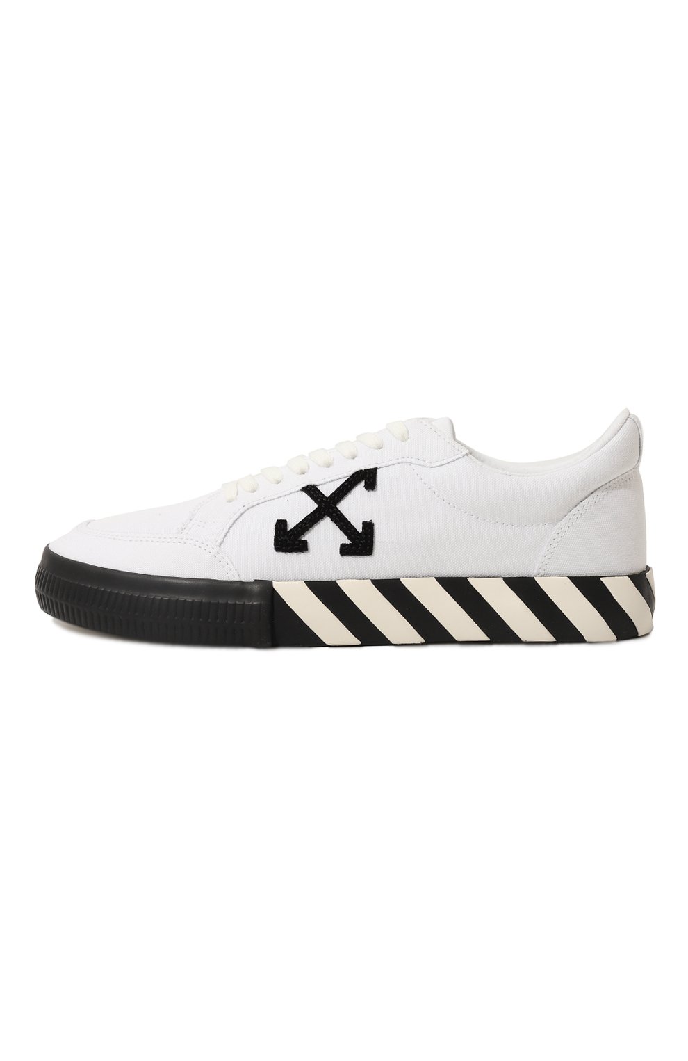 Текстильные кеды vulcanized OFF-WHITE, арт. 0MIA085C99FAB006, фото 4