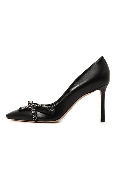Кожаные туфли romy 85 JIMMY CHOO, арт. R0MY 85/BMF, фото 4