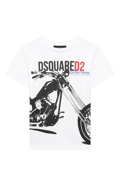 Хлопковая футболка DSQUARED2, арт. DQ0154-D00MQ, фото 1