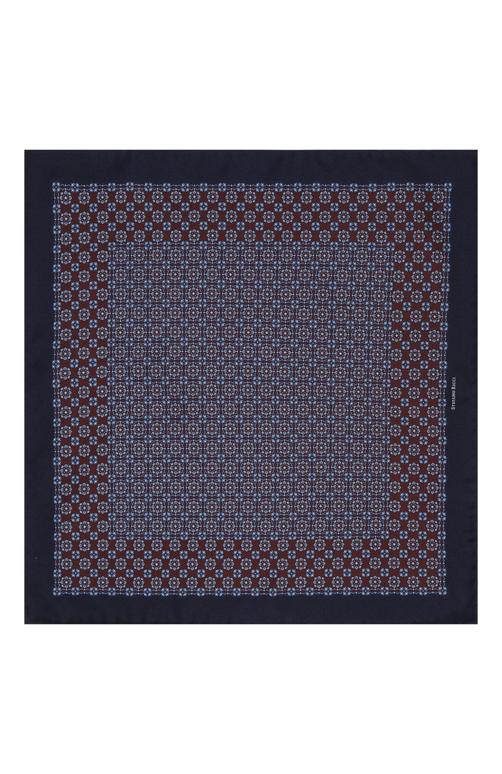 Комплект из галстука и платка STEFANO RICCI синего цвета по цене 49650 руб., арт. DH/53103, фото 7 Комплект из галстука и платка STEFANO RICCI, арт. DH/53103, фото 7