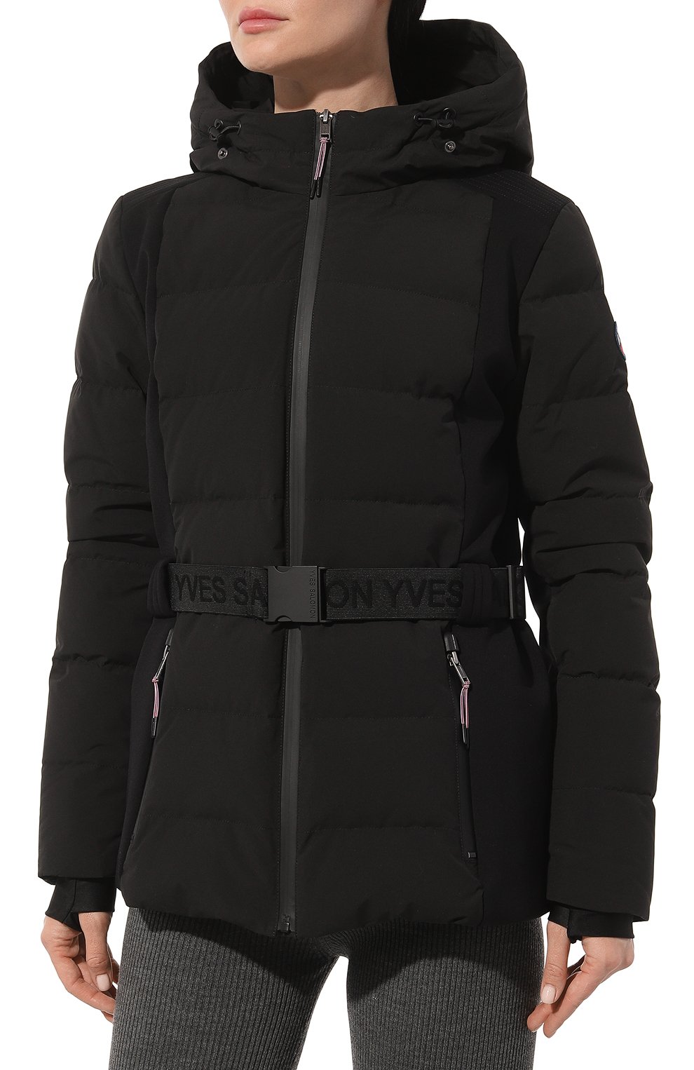 Пуховик с отделкой из меха песца YVES SALOMON, арт. 24WKV90264T20G_SET, фото 6