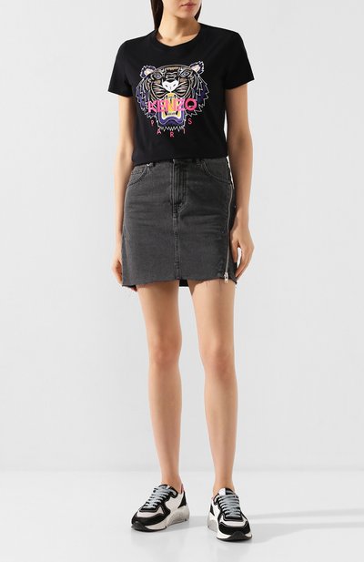 Хлопковая футболка KENZO, арт. F962TS7214YB, фото 2