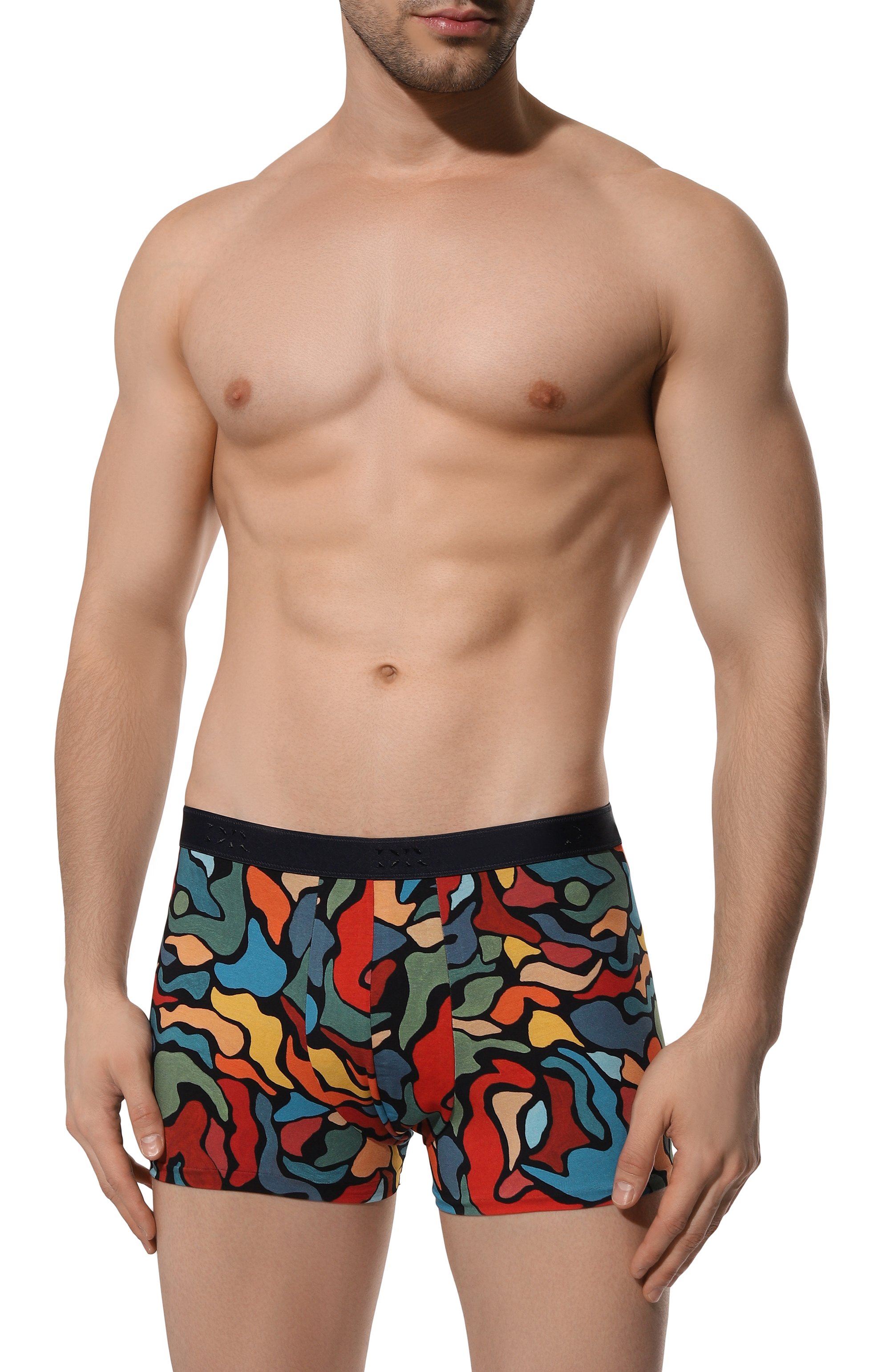 Хлопковые боксеры DEREK ROSE разноцветного цвета по цене 8995 руб., арт. 8615/ABST001, фото 2 Хлопковые боксеры DEREK ROSE, арт. 8615/ABST001, фото 2