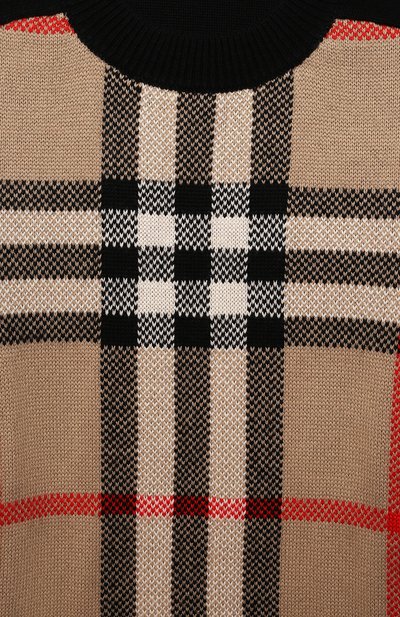 Платье из шерсти и кашемира BURBERRY, арт. 8046103, фото 3