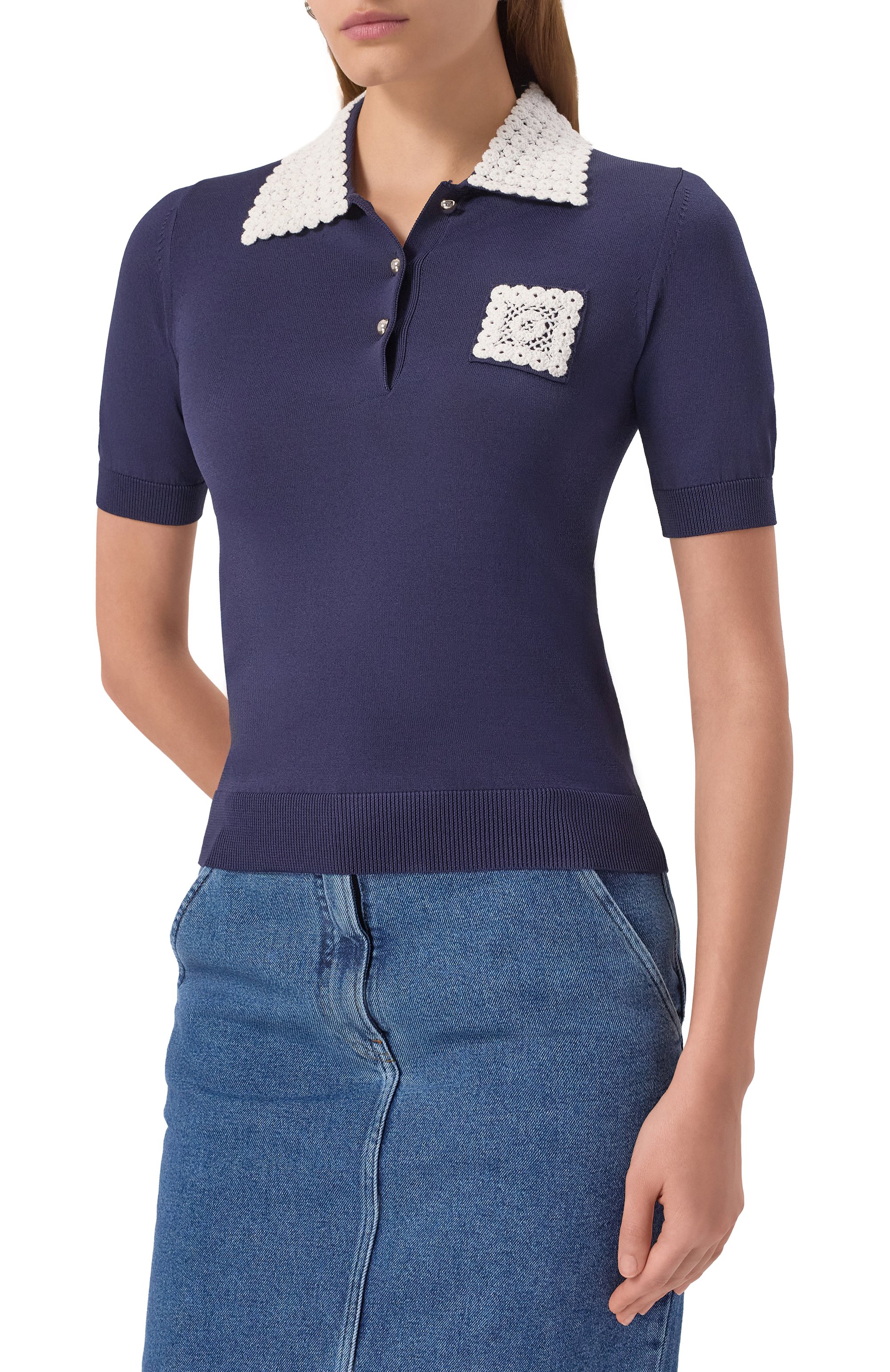 Поло из вискозы N21, арт. A003/9024, фото 3