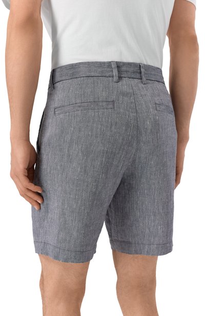 Шорты изо льна и вискозы BOSS, арт. 50538016, фото 4