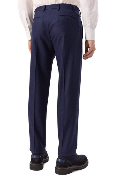 Шерстяные брюки MVST темно-синего цвета по цене 64050 руб., арт. 30MM/9644, фото 4 Шерстяные брюки MVST, арт. 30MM/9644, фото 4