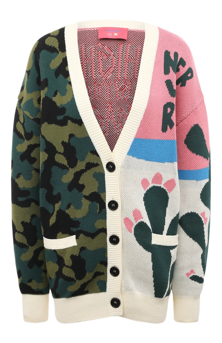 Кардиган из хлопка и шелка NERVURE, арт. 10061, фото 1